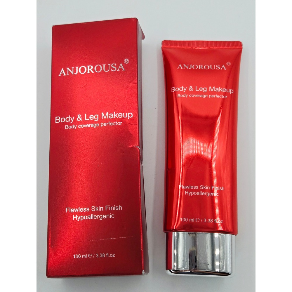 Anjorousa Body & Leg Makeup Flawless Skin Finish Hypoallergenic 100ml Light
